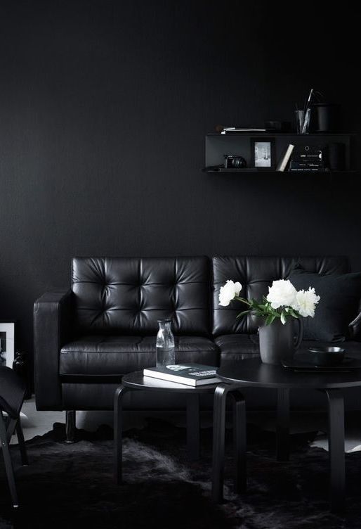 Black sofa - 50