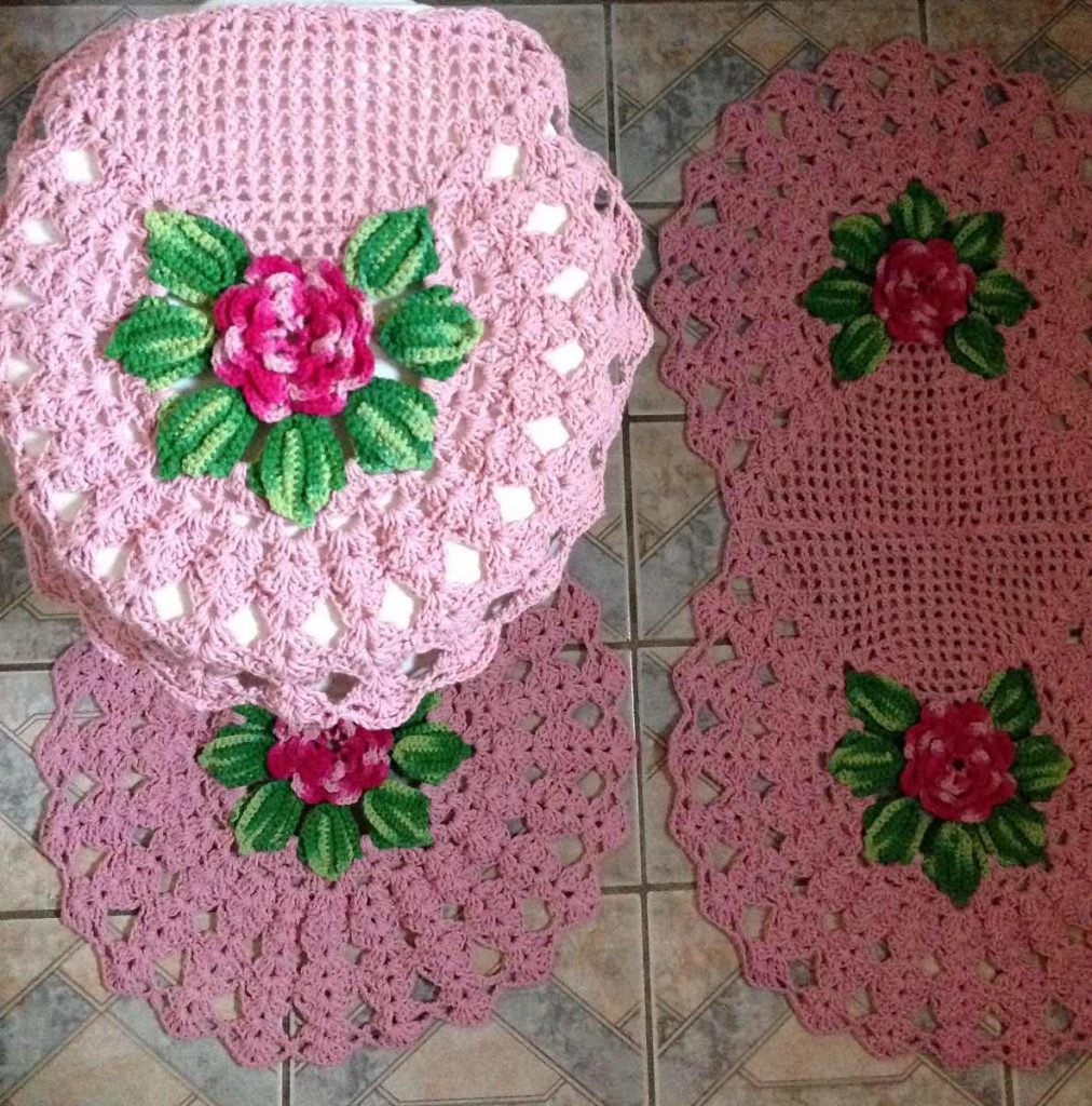 Crochet Bathroom - 48