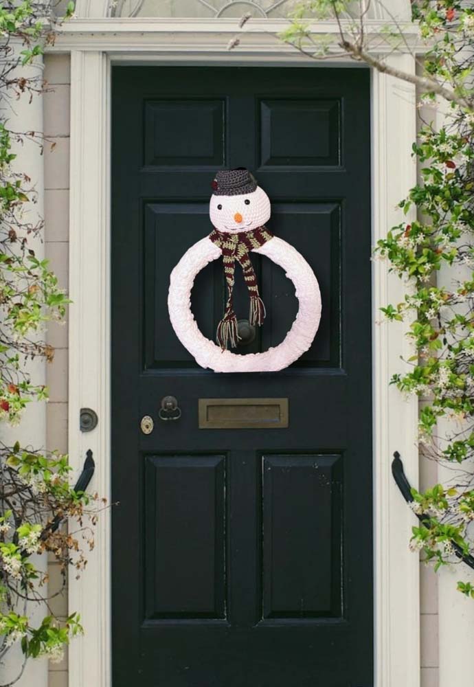 Crochet Christmas Wreath - 03