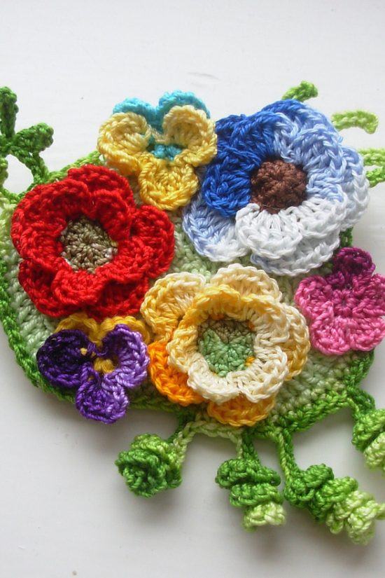 Crochet Flowers - 103