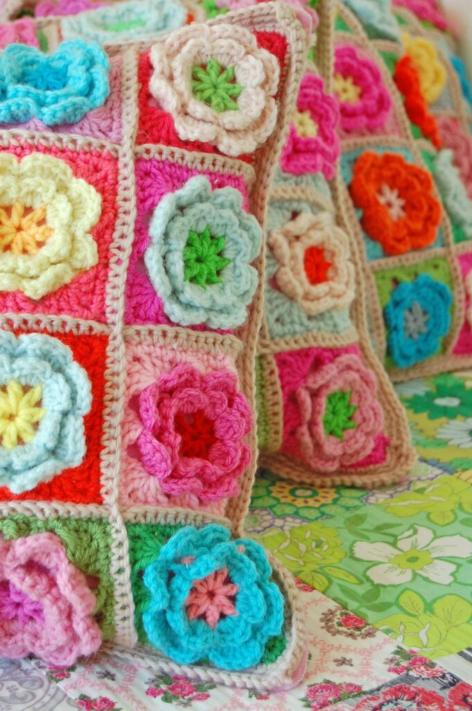 Crochet Flowers - 107