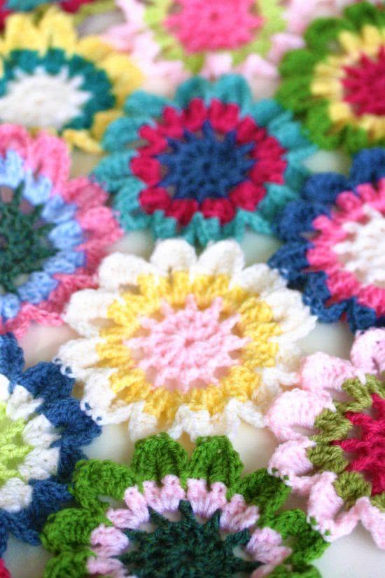 Crochet Flowers - 109