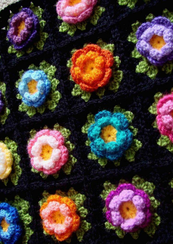 Crochet Flowers - 112