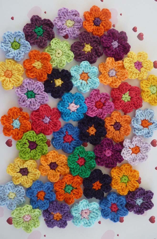 Crochet Flowers - 120