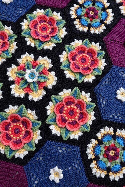 Crochet Flowers - 121