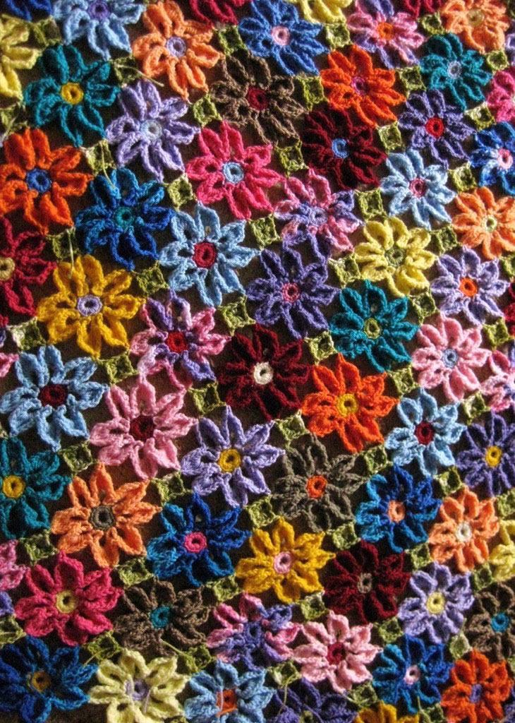 Crochet Flowers - 125