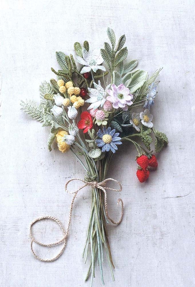 Crochet Flowers - 128