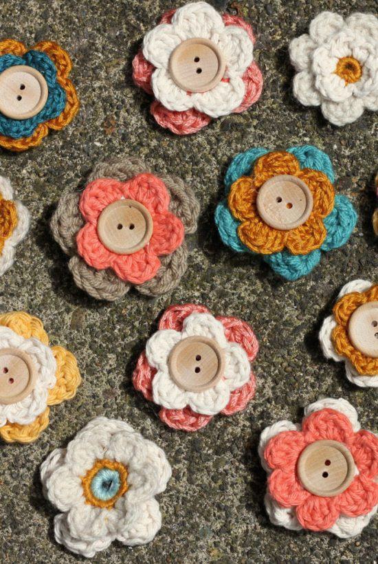 Crochet Flowers - 34