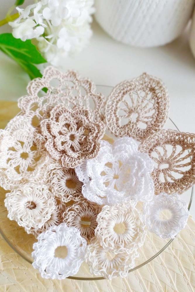 Crochet Flowers - 48