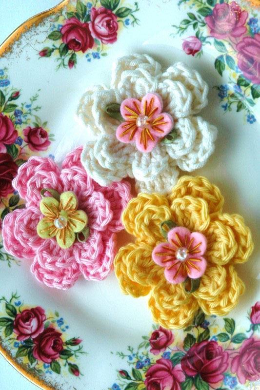 Crochet Flowers - 63