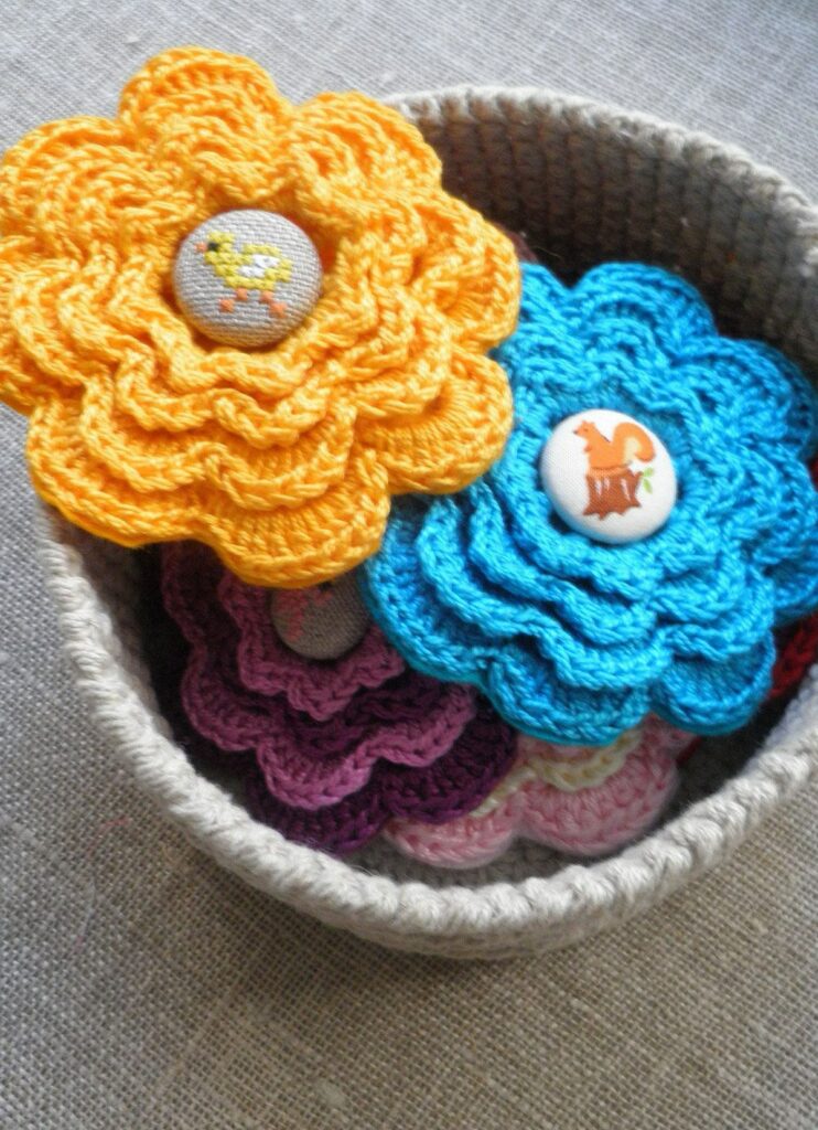 Crochet Flowers - 74