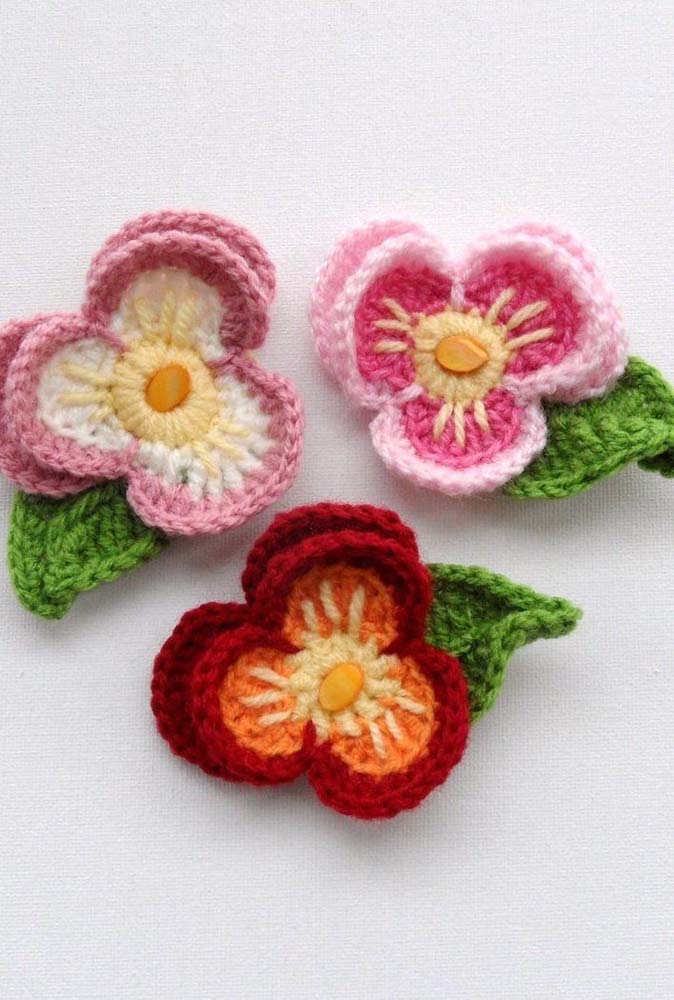 Crochet Flowers - 85