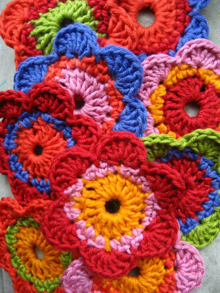 Crochet Flowers - 98