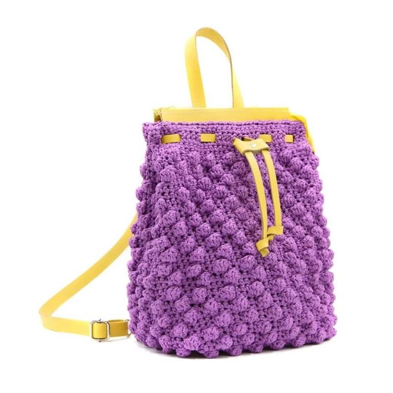 Crochet backpack - 10
