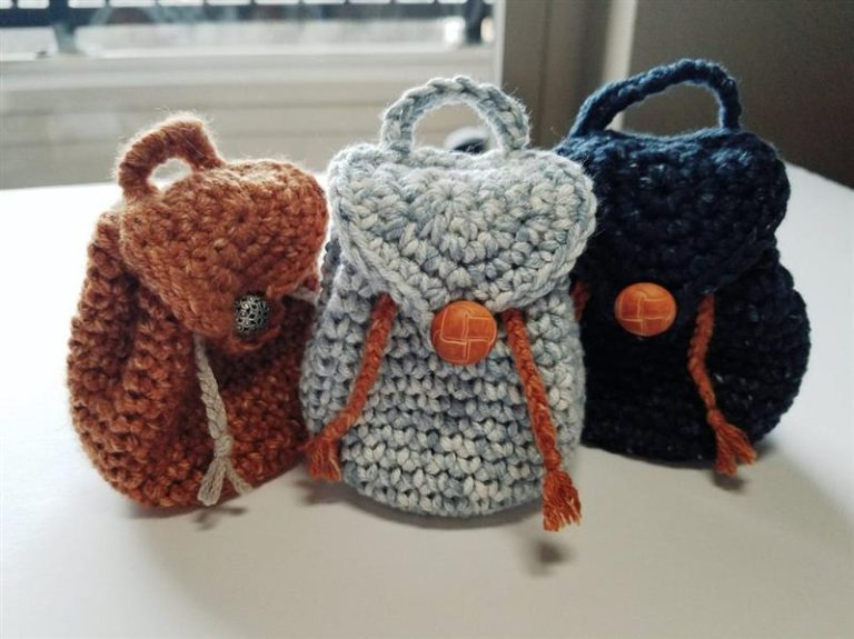 Crochet backpack - 12