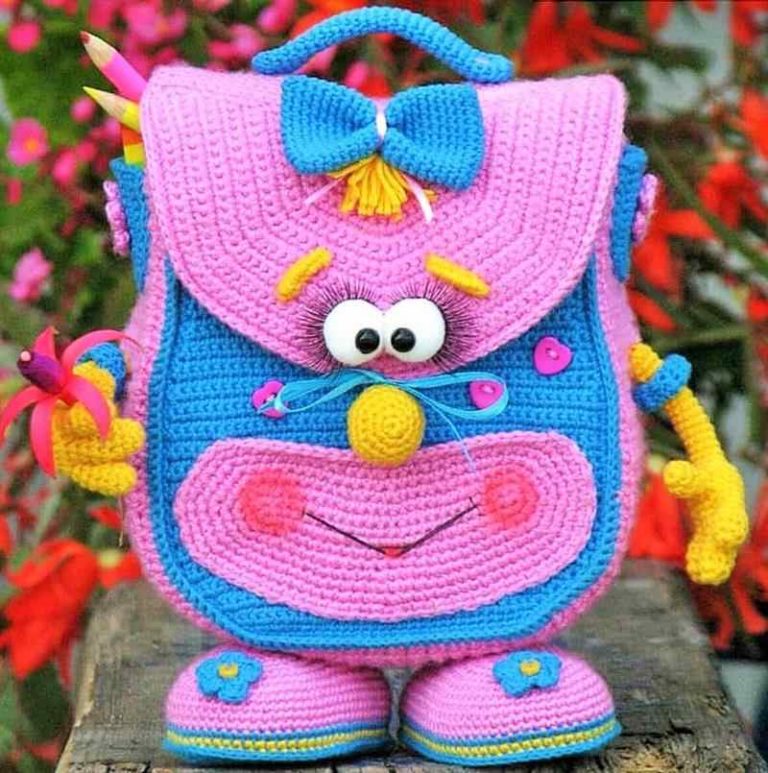 Crochet backpack - 14