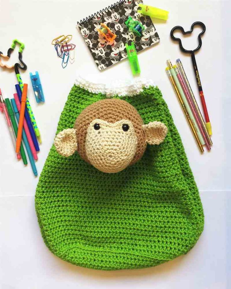 Crochet backpack - 18