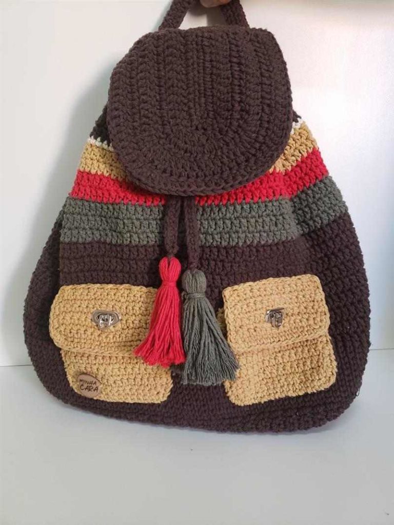 Crochet backpack - 22