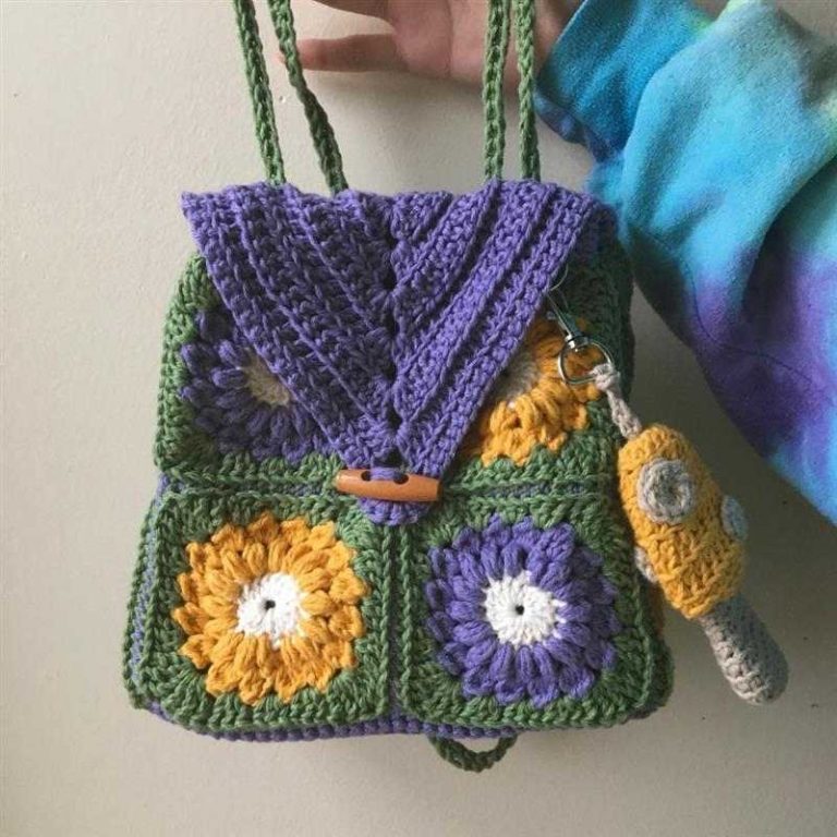 Crochet backpack - 38