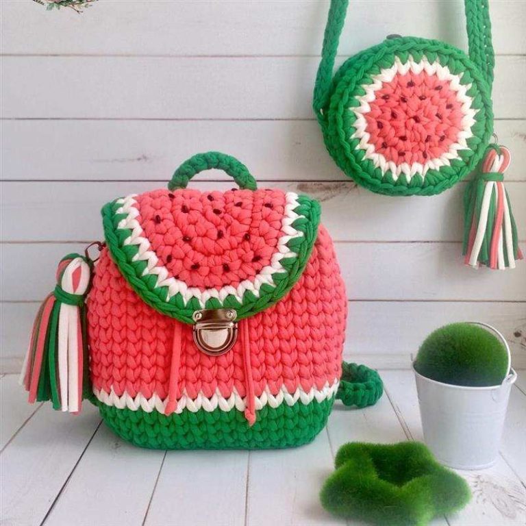 Crochet backpack - 52