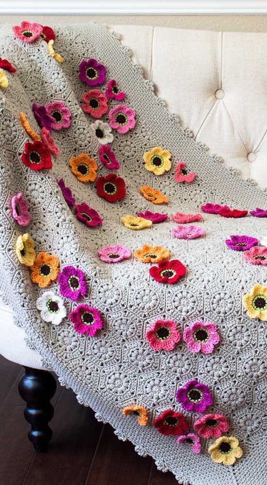 Crochet blanket-034