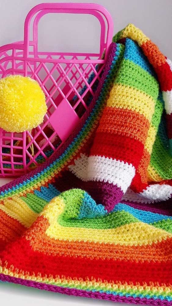 Crochet blanket-036