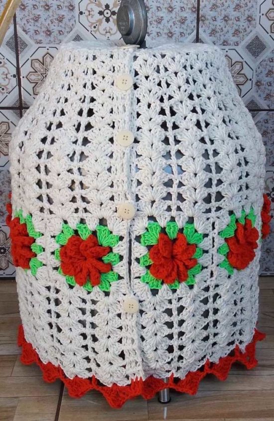 Crochet bottle cover - 05