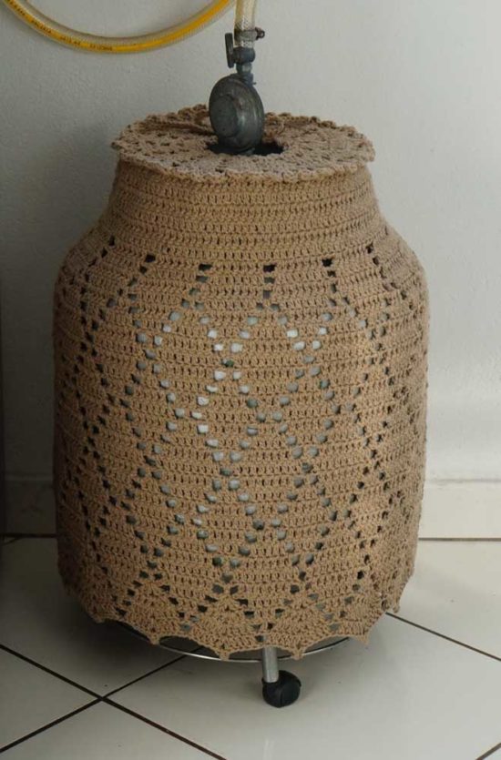 Crochet bottle cover - 13