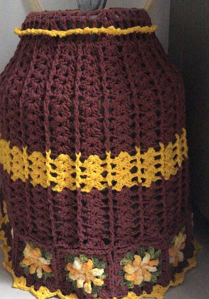 Crochet bottle cover - 19