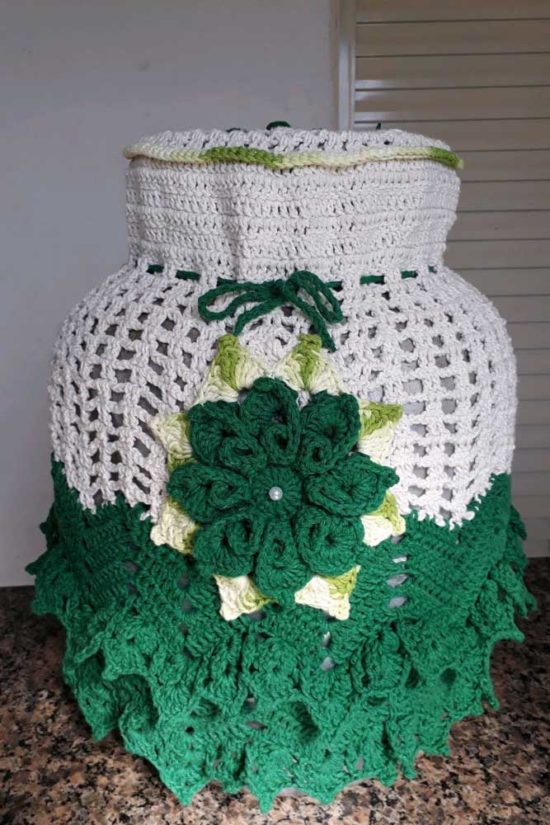 Crochet bottle cover - 30