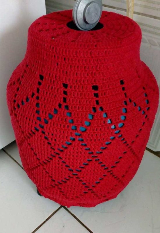 Crochet bottle cover - 40