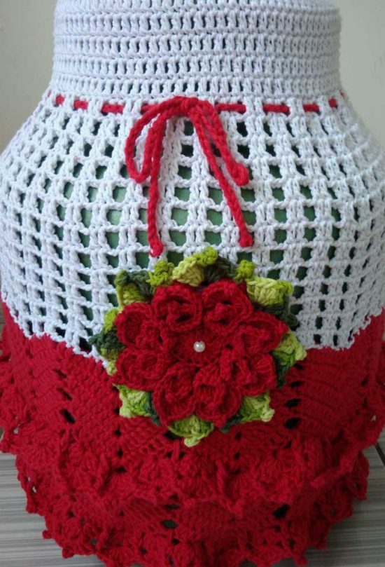 Crochet bottle cover - 42