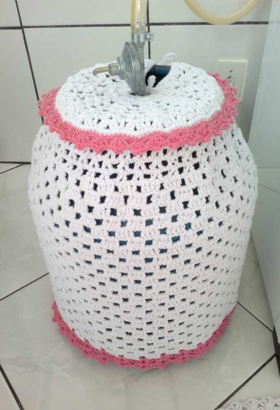 Crochet bottle cover - 43