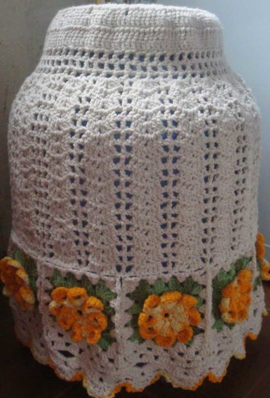 Crochet bottle cover - 55