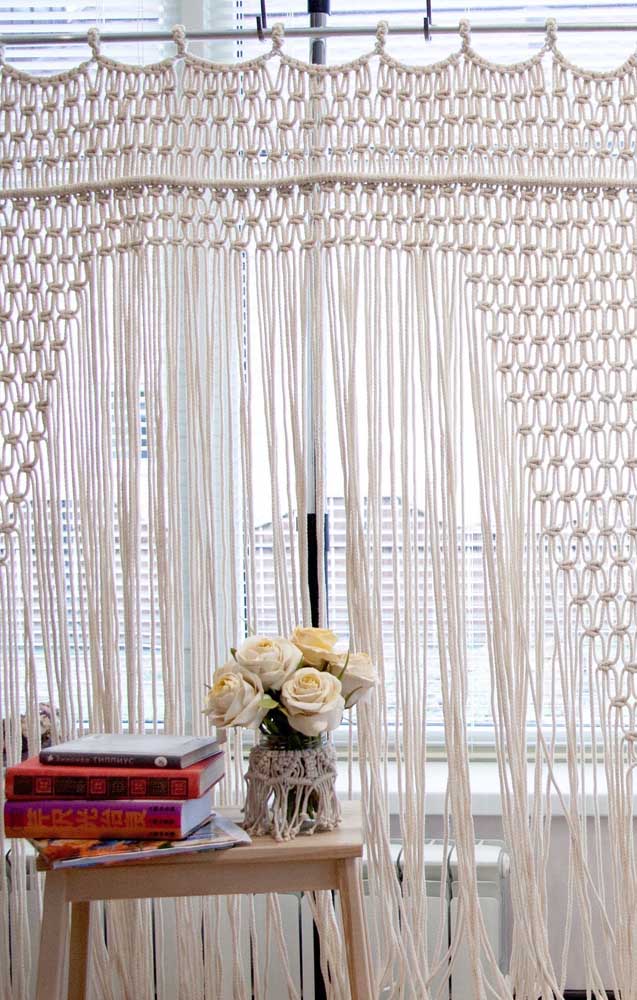 Crochet curtain - 29