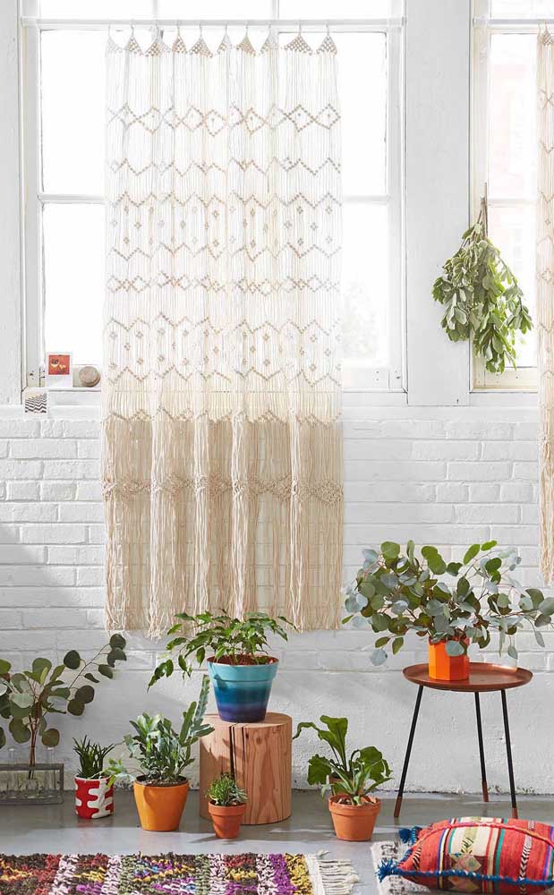 Crochet curtain - 31