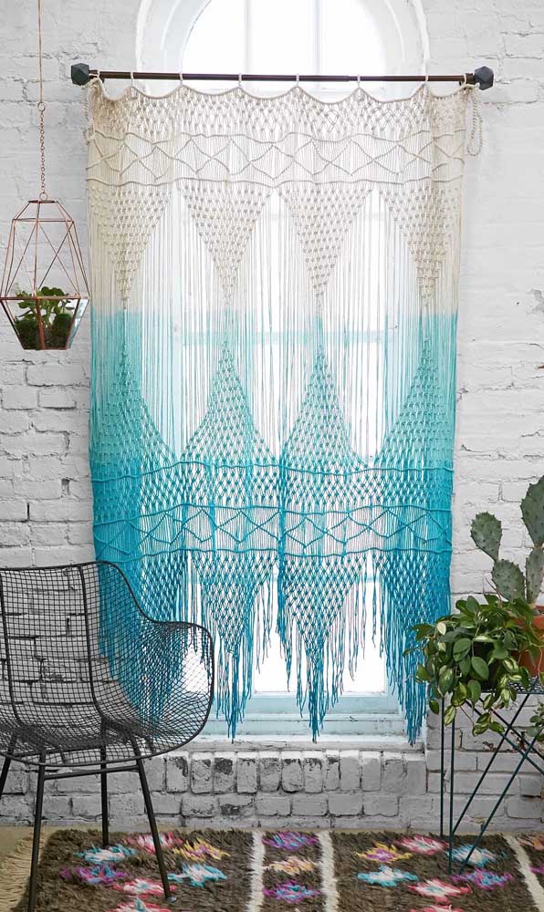 Crochet curtain - 55