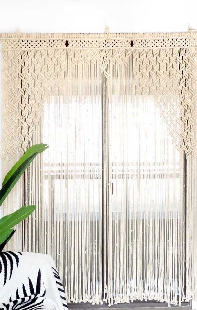 Crochet curtain - 59