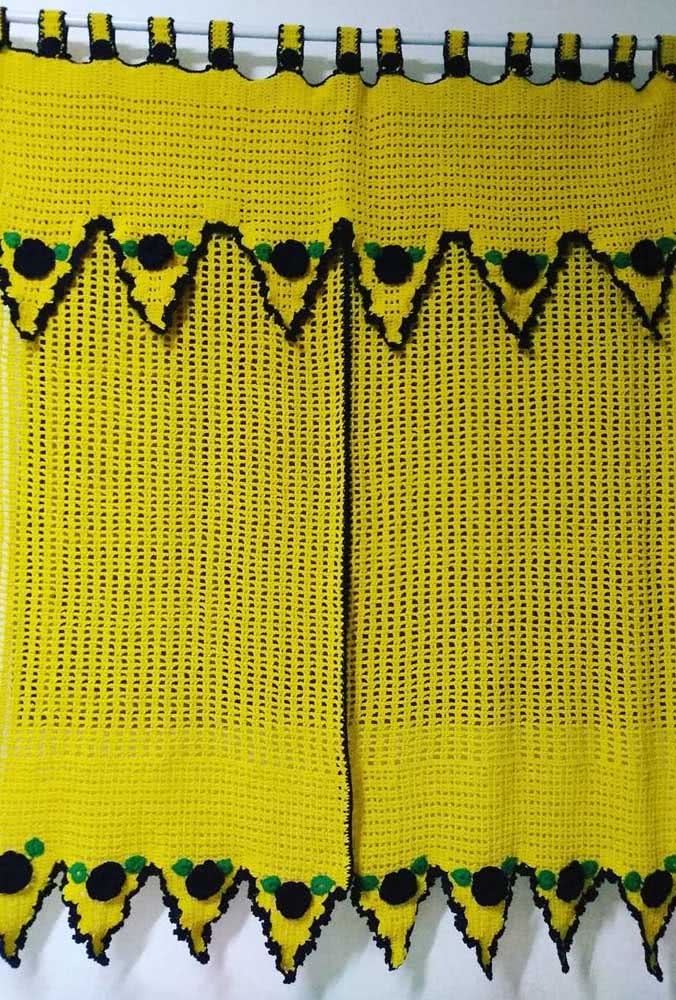 Crochet curtain - 71