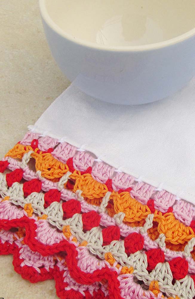Crochet dishcloth - 61
