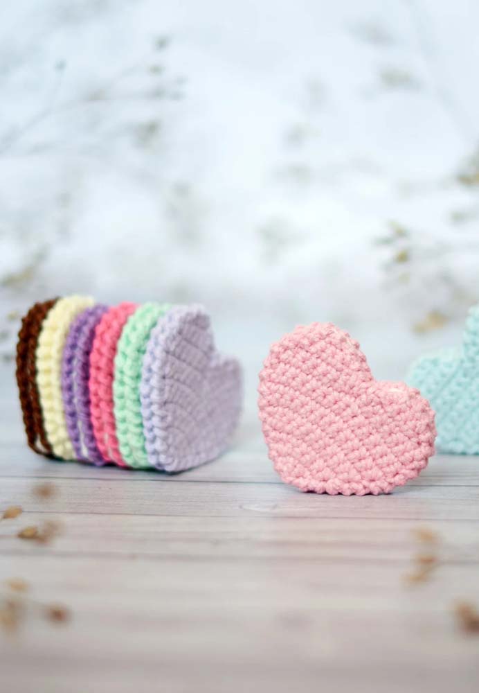 Crochet heart - 09