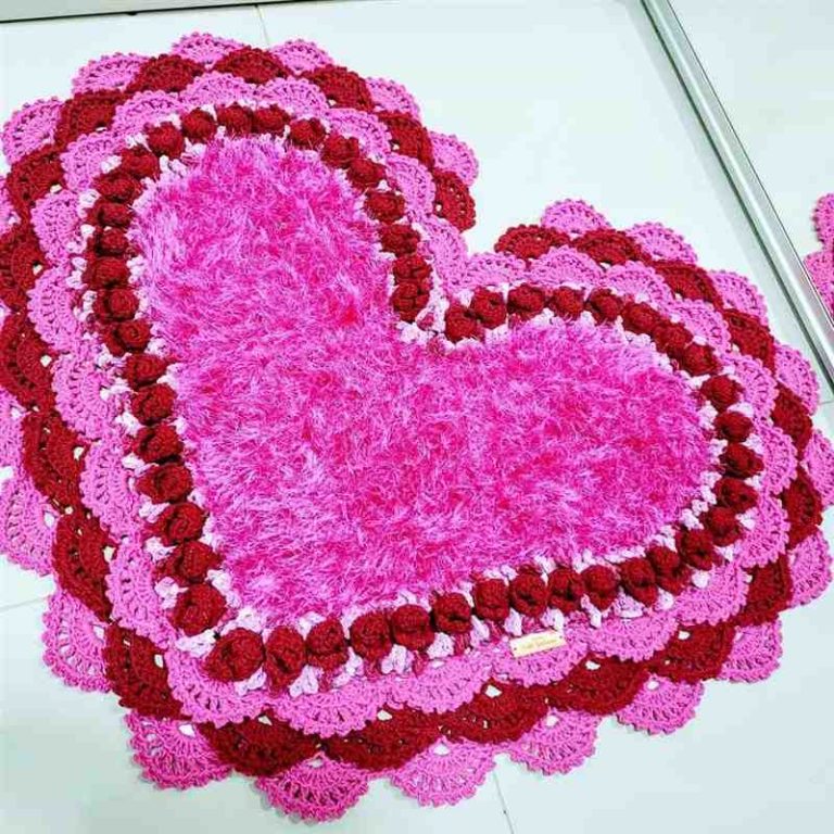 Crochet heart - 18
