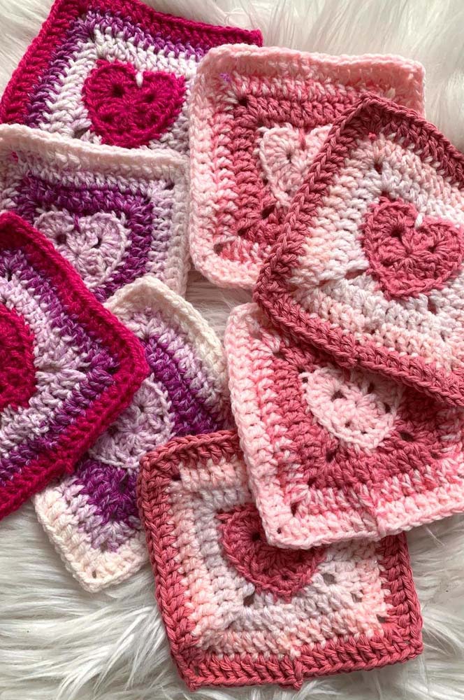Crochet heart - 20