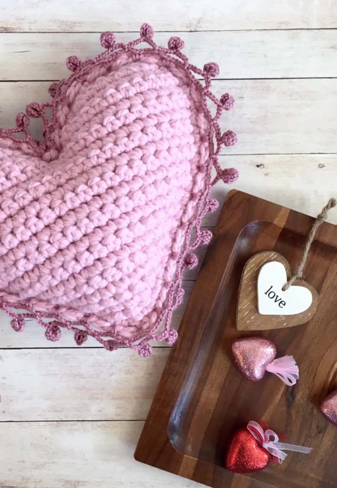 Crochet heart - 28