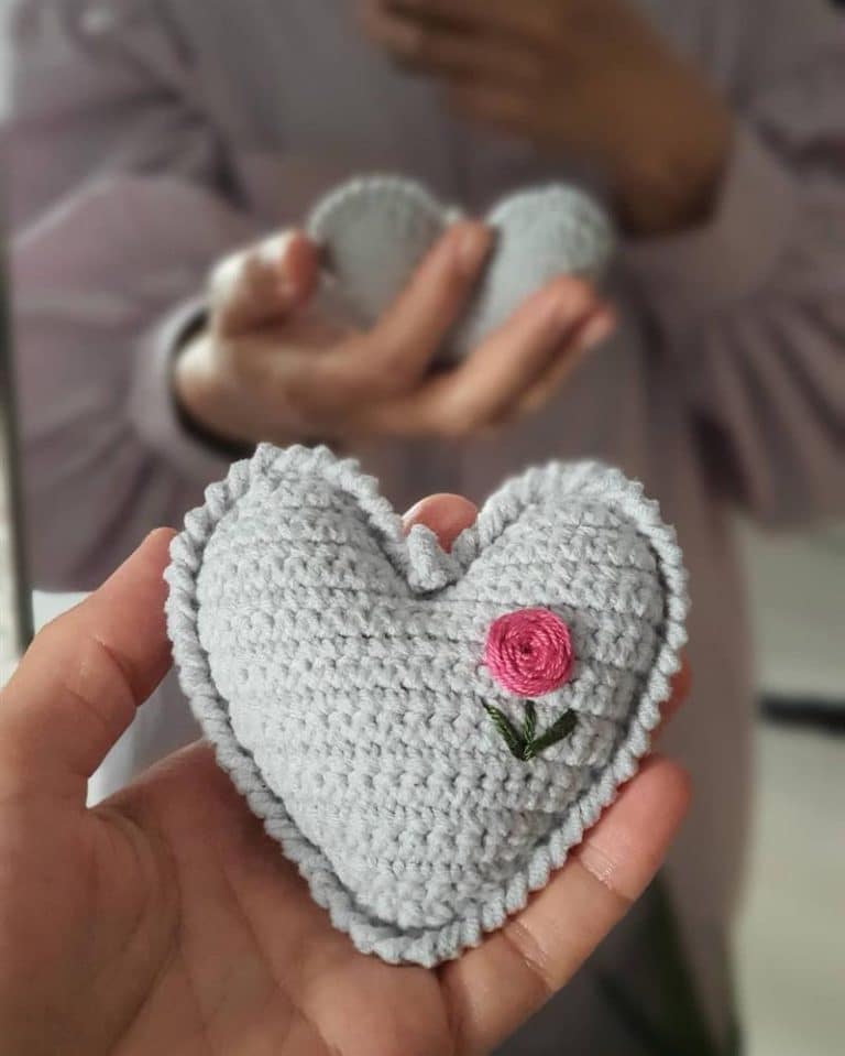 Crochet hearts - 06