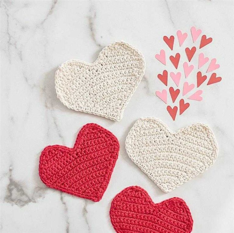 Crochet hearts - 37