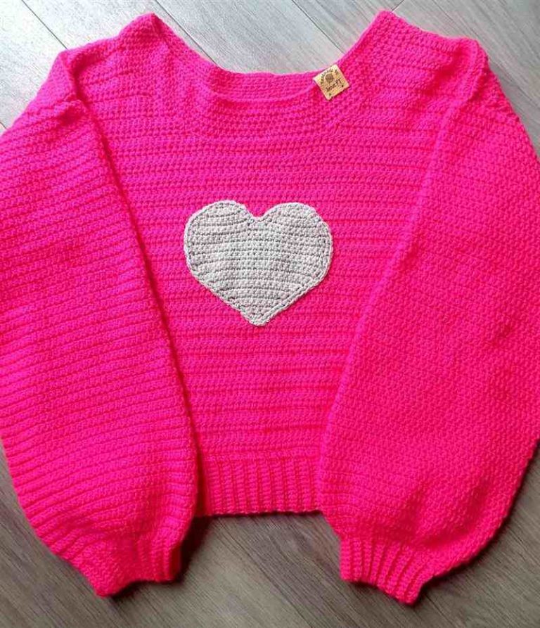 Crochet hearts - 56