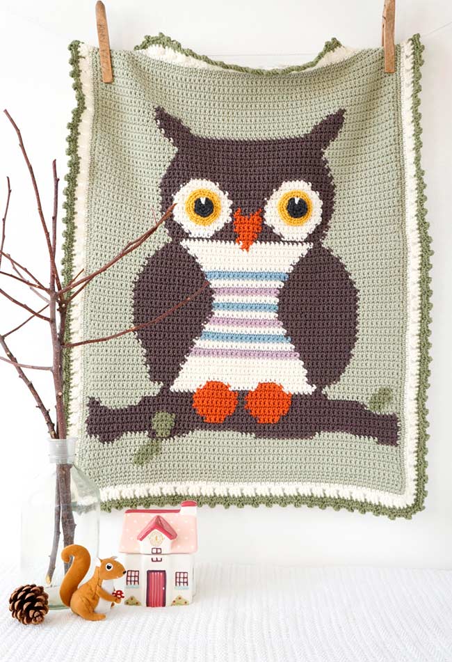 Crochet owl-39