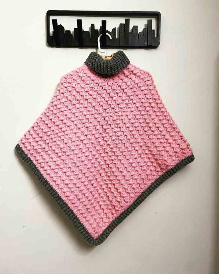 Crochet poncho - 05