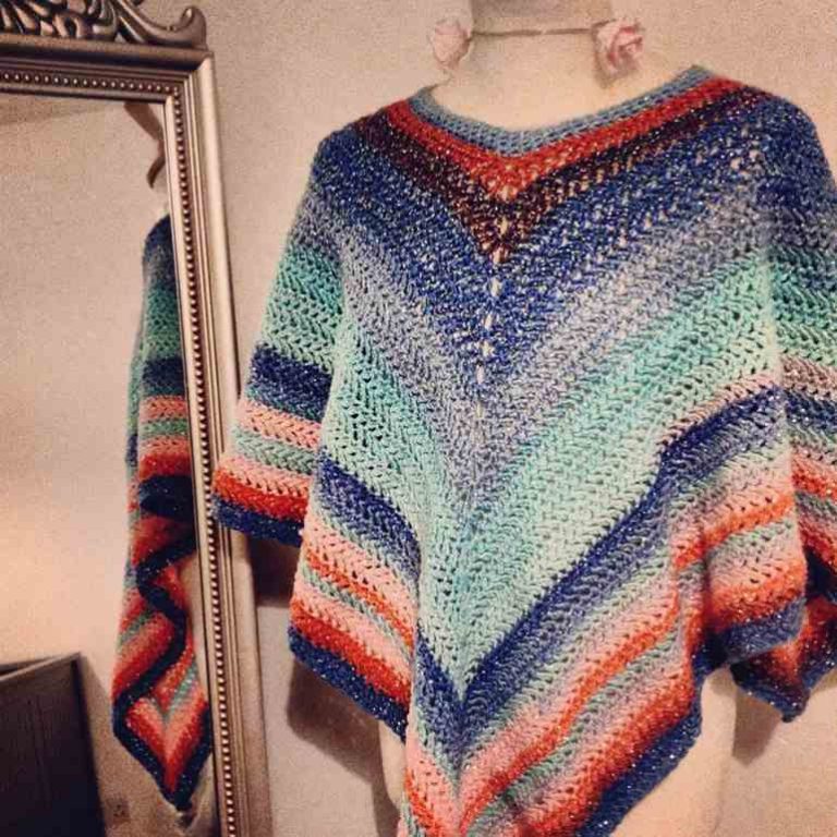 Crochet poncho - 27